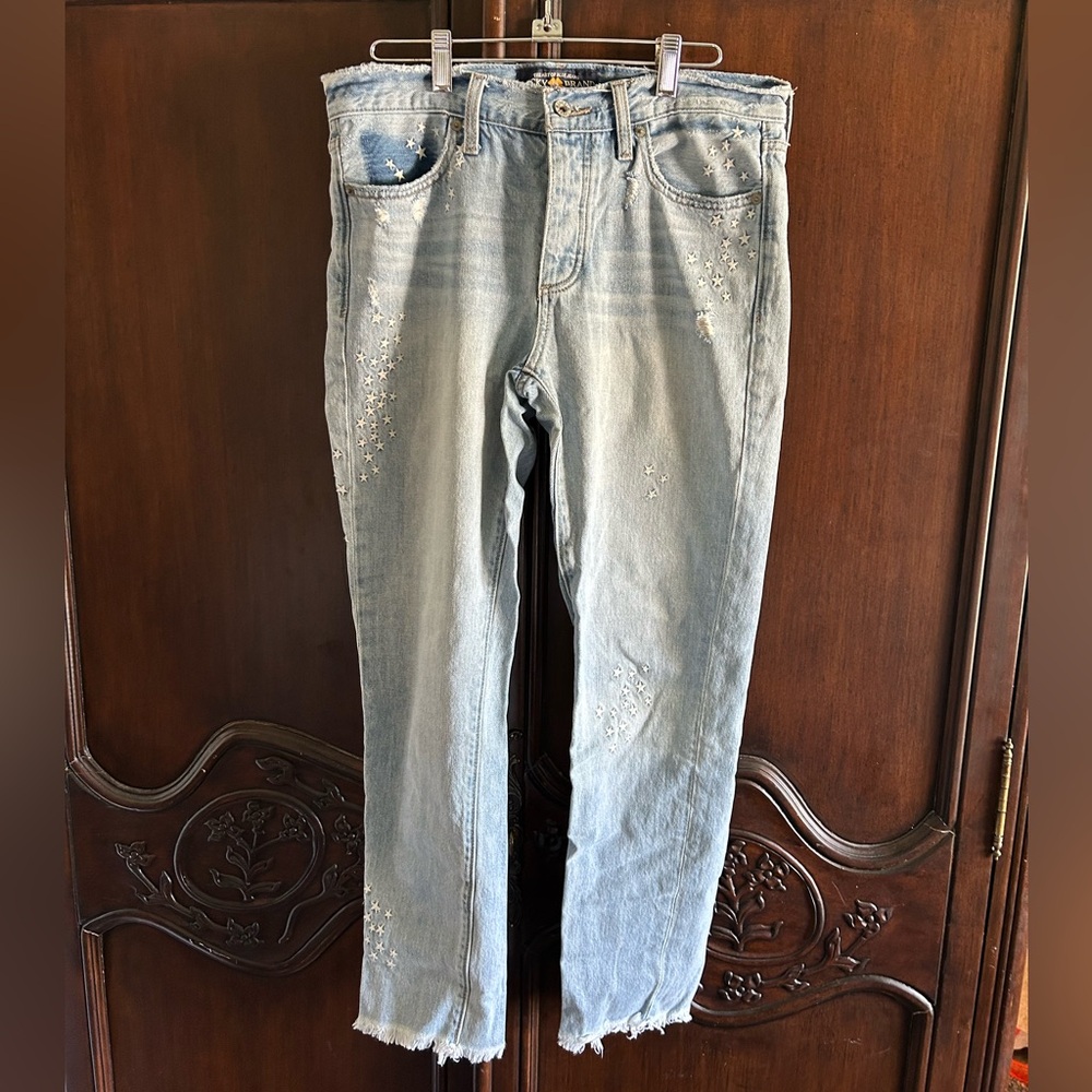 Lucky Brand Women’s Light Wash Sienna Boyfriend Jeans size 2/26 - Picture 2 of 9
